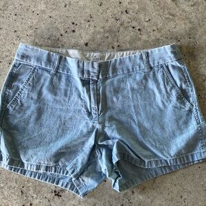 J Crew Chambray women’s shorts size 8